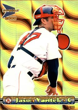 2000 Pacific Prism - Holographic Gold #26 Jason Varitek  Front