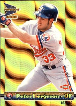 2000 Pacific Prism - Holographic Gold #88 Peter Bergeron  Front