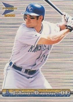 2000 Pacific Prism - Tinsel Silver #68 Johnny Damon  Front