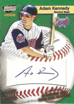2000 Pacific Revolution - MLB Game Ball Signatures #19 Adam Kennedy  Front