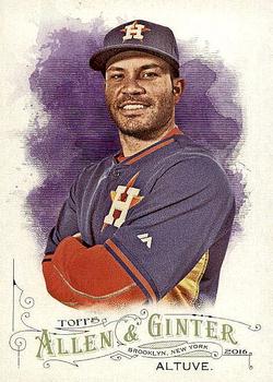 2016 Topps Allen & Ginter #295 Jose Altuve Front