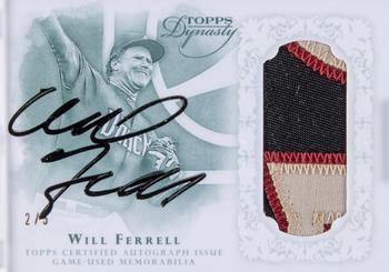 2015 Topps Dynasty - Emerald #AP-WFD3 Will Ferrell Front
