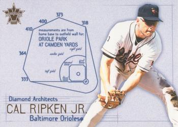 2000 Pacific Vanguard - Diamond Architects #3 Cal Ripken Jr.  Front