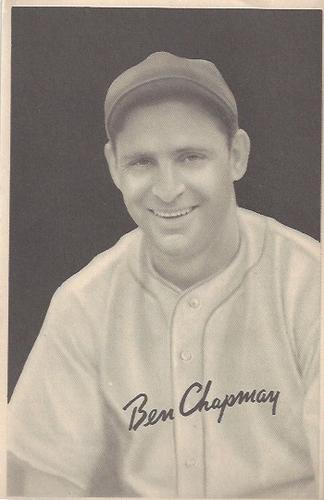 1939 Goudey Premiums (R303-B) #NNO Ben Chapman Front