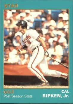 1990 Star Gold #74 Cal Ripken Jr. Front