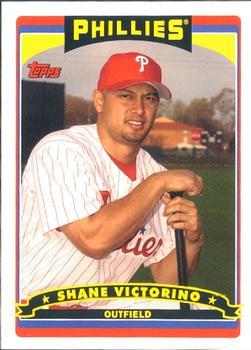 2006 Topps Philadelphia Phillies Fan Appreciation Day SGA #25 Shane Victorino Front