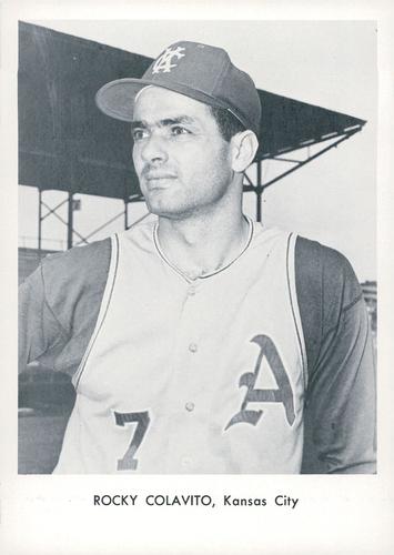 1964 Sports Service Kansas City Athletics #NNO Rocky Colavito Front