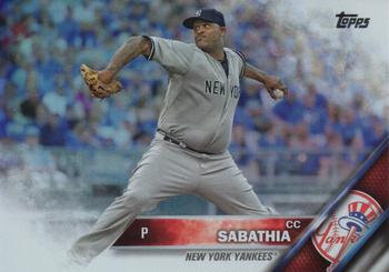 2016 Topps - Rainbow Foil #142 CC Sabathia Front