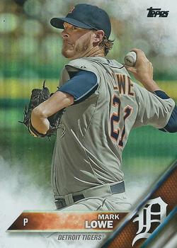 2016 Topps - Rainbow Foil #412 Mark Lowe Front