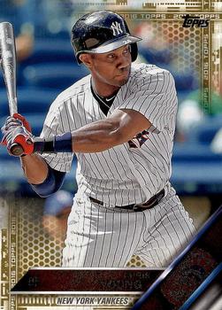 2016 Topps - Gold #72 Chris Young Front