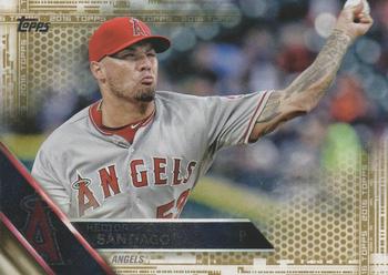 2016 Topps - Gold #545 Hector Santiago Front