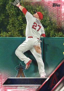 2016 Topps - Pink #1 Mike Trout Front