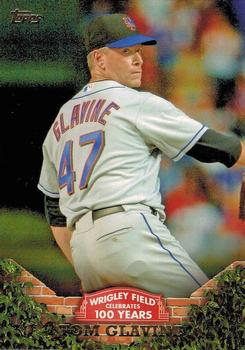 2016 Topps - 100 Years at Wrigley Field #WRIG-43 Tom Glavine Front
