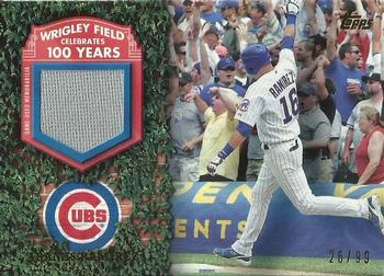 2016 Topps - 100 Years at Wrigley Field Relics #WRIGR-ARA Aramis Ramirez Front