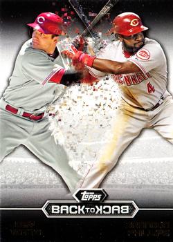 2016 Topps - Back-To-Back #B2B-5 Brandon Phillips / Joey Votto Front