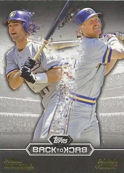 2016 Topps - Back-To-Back #B2B-8 Paul Molitor / Robin Yount Front