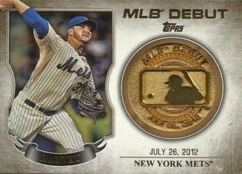 2016 Topps - MLB Debut Medallion (Series 1) #MDM-MH Matt Harvey Front