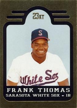 1991 Bleachers 23KT Frank Thomas #2 Frank Thomas Front