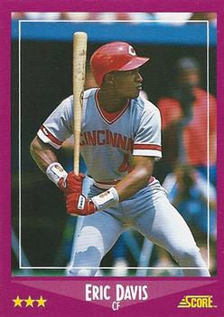 1988 Score #10 Eric Davis Front