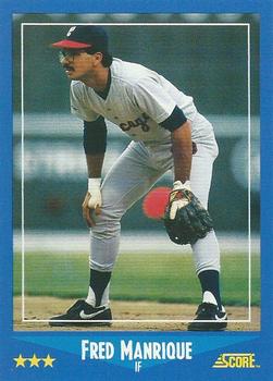 1988 Score #139 Fred Manrique Front