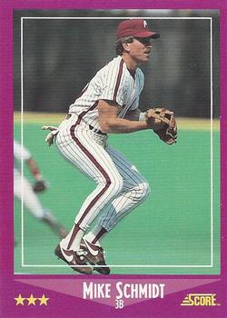 1988 Score #16 Mike Schmidt Front