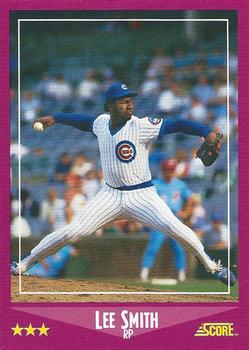 1988 Score #31 Lee Smith Front
