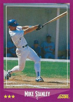 1988 Score #47 Mike Stanley Front