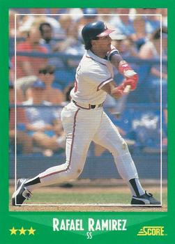 1988 Score #426 Rafael Ramirez Front