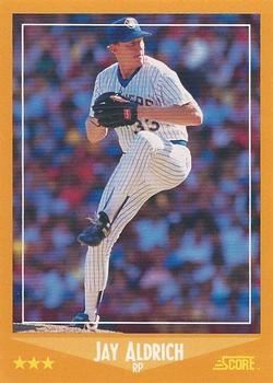 1988 Score #578 Jay Aldrich Front