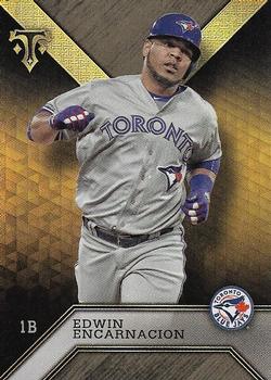 2016 Topps Triple Threads #63 Edwin Encarnacion Front