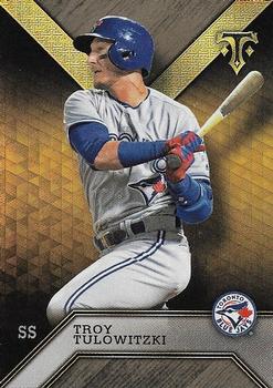 2016 Topps Triple Threads #66 Troy Tulowitzki Front