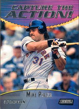 2000 Stadium Club - Capture the Action #CA11 Mike Piazza Front