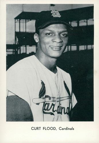 1962 Sports Service St. Louis Cardinals #NNO Curt Flood Front
