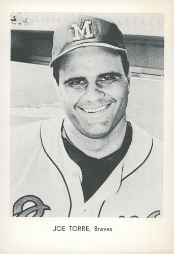 1965 Sports Service Milwaukee Braves Set C #NNO Joe Torre Front