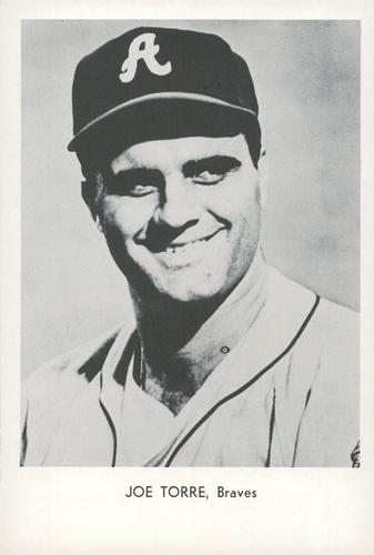 1966 Sports Service Atlanta Braves Set A #NNO Joe Torre Front