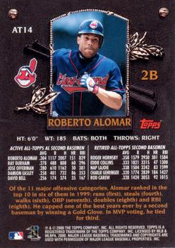 2000 Topps - All-Topps #AT14 Roberto Alomar Back