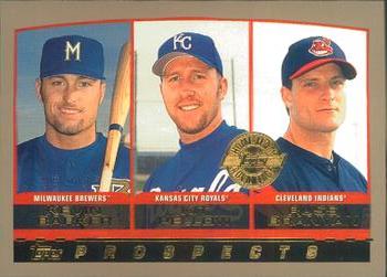 2000 Topps - Home Team Advantage #208 Kevin Barker / Kit Pellow / Russell Branyan Front