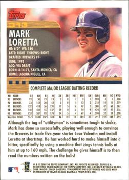 2000 Topps - Home Team Advantage #313 Mark Loretta Back