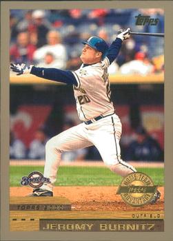 2000 Topps - Home Team Advantage #375 Jeromy Burnitz Front