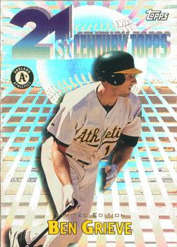 2000 Topps - Limited 21st Century #C1 Ben Grieve  Front