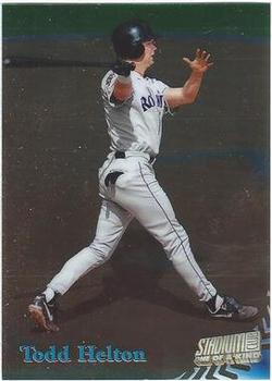 1998 Stadium Club - One of a Kind #139 Todd Helton Front