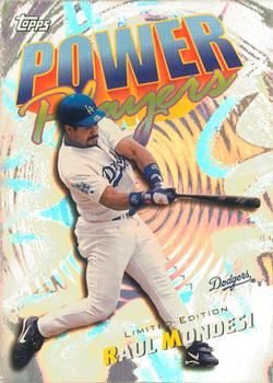 2000 Topps - Limited Power Players #P19 Raul Mondesi  Front