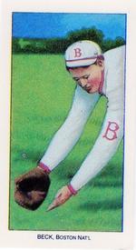 1988 Card Collectors 1909-11 T206 (Reprint) #NNO Fred Beck Front