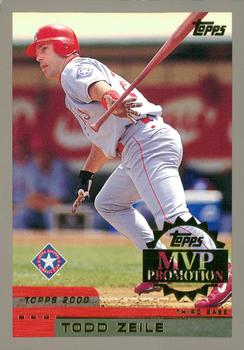 2000 Topps - MVP Promotion #NNO Todd Zeile  Front