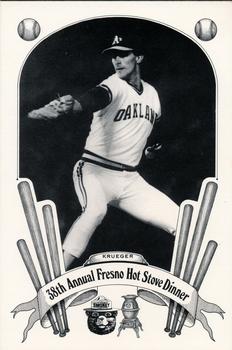 1987 Smokey Bear 38th Annual Fresno Hot Stove Dinner #NNO Bill Krueger Front