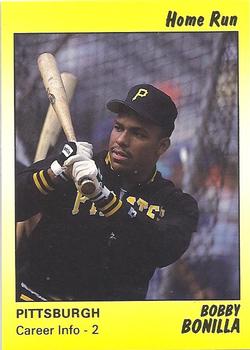 1991 Star Home Run #18 Bobby Bonilla Front
