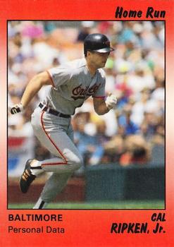 1991 Star Home Run #117 Cal Ripken Jr. Front