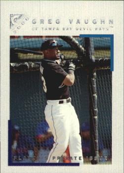 2000 Topps Gallery - Player's Private Issue #71 Greg Vaughn  Front