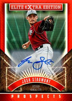 2015 Panini Elite Extra Edition - Autographed Prospects #65 Josh Staumont Front