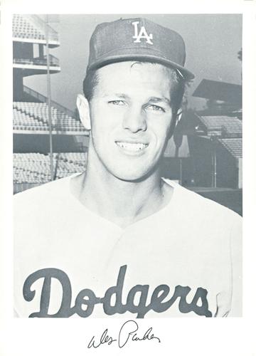 1966 Danny Goodman Los Angeles Dodgers Set C #NNO Wes Parker Front